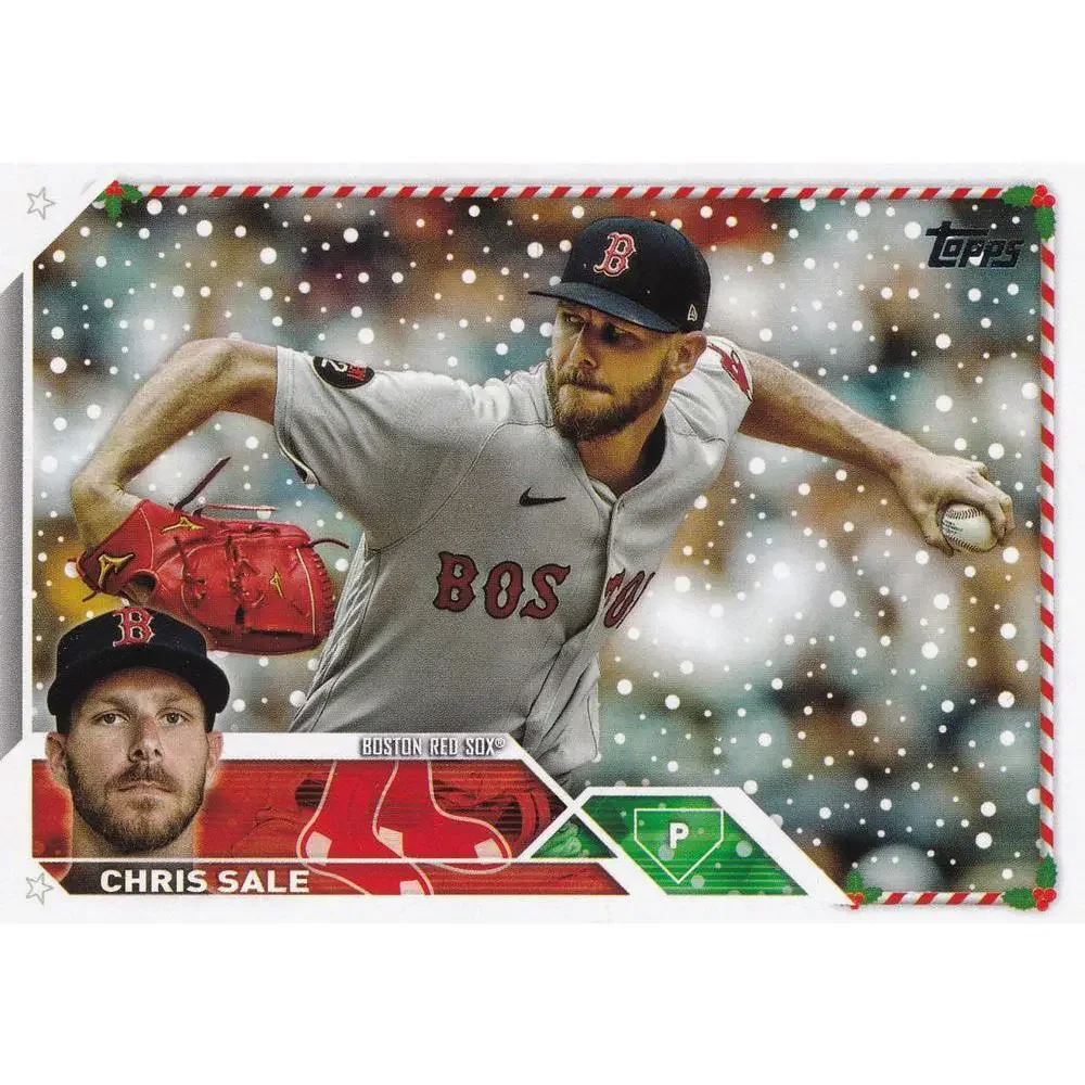 2023 Topps Holiday Chris Sale H5 Boston Red Sox
